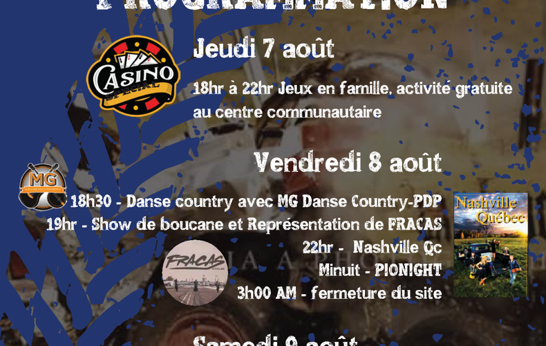 FESTIVAL DES BARRES À JACK