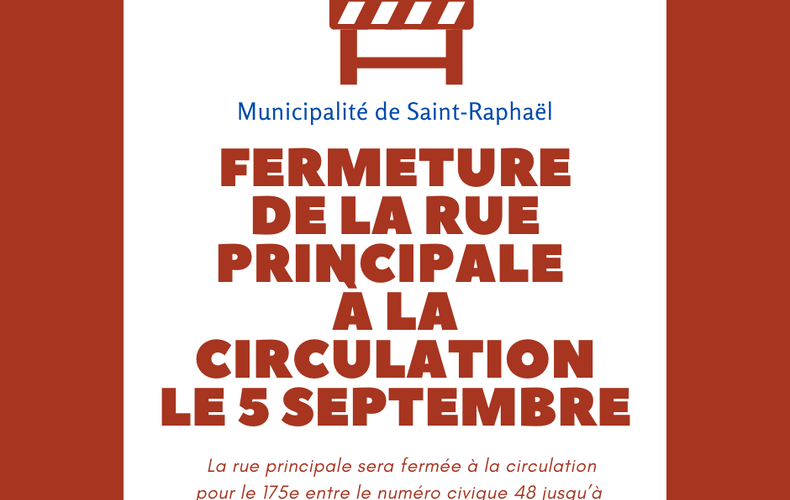 Fermeture de rue