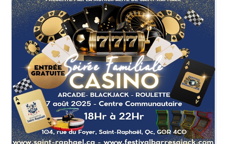 SOIRÉE CASINO FAMILIALE